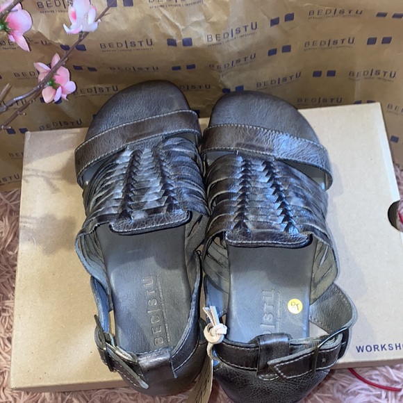 bed stu Sandals Ingritt taupe dd color - Picture 4 of 11